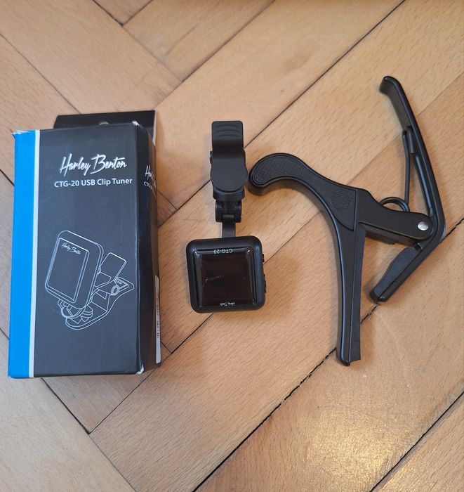 Chitara acustica Harley Benton - set complet