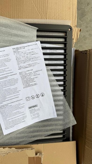 Gratar Grill trilax Rațional noi si sh suport original Rațional