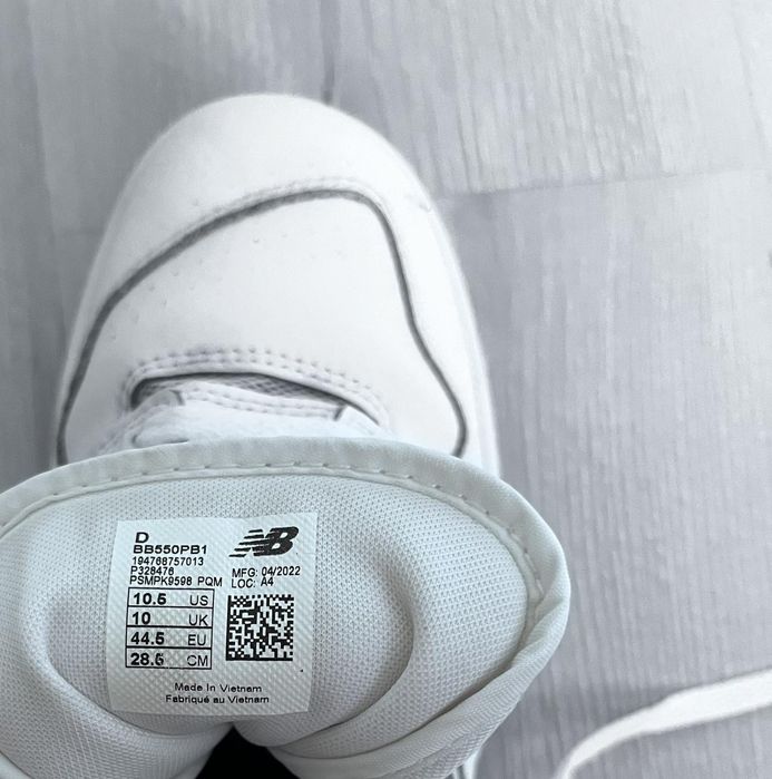 Маратонки New Balance 550 . Номер 44,5 .