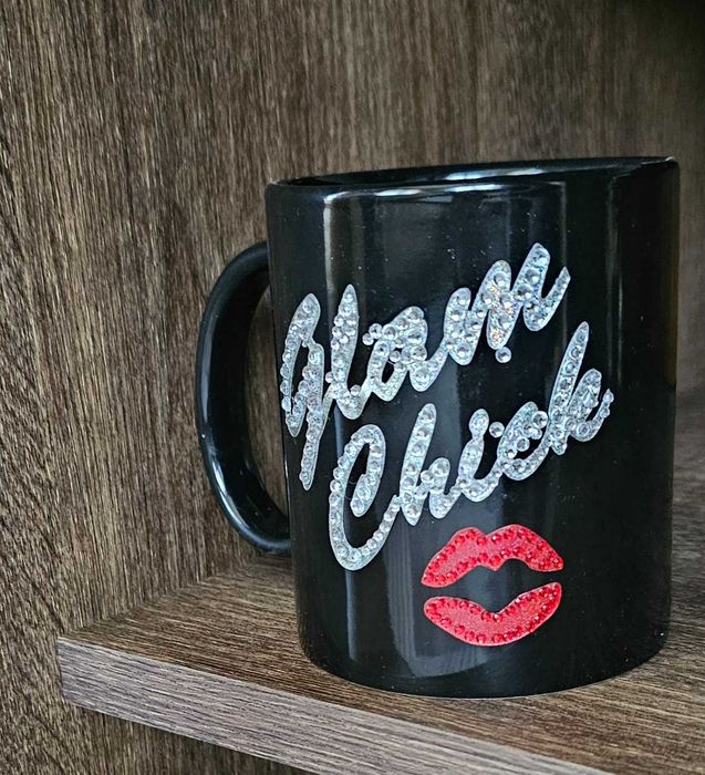 Чаша с камъни / Комплект чаша с лъжичка