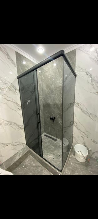 Душевые кабины Каленное стекло