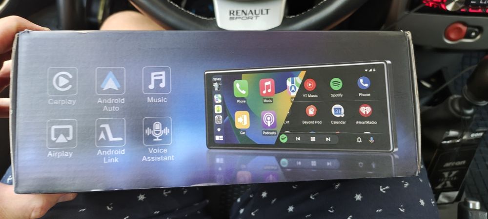 Навигация с  Carplay, Android Auto, Bluetooth ,4K  дисплей