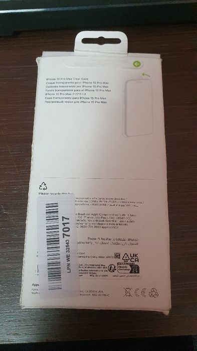 Husa Iphone 15 Pro Max Clear Case MagSafe