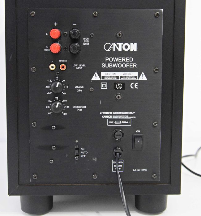 Subwoofer activ Canton AS CD 102