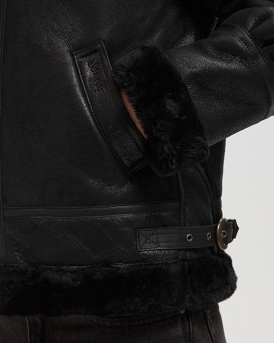 Schott NYC B-3 Bomber Jacket ОРИГИНАЛНО мъжко кожено яке - М