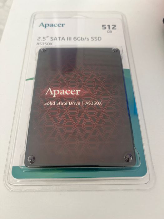 Продам новый SSD 512gb