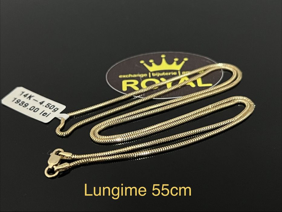 Bijuteria Royal CB: Lant aur unisex 14k 4,50gr