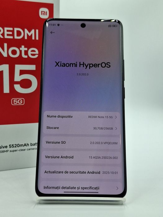 Amanet Lucky Gold VITAN / Redmi Note 15 256 Gb 8 Gb ram Factura/Garantie #53934