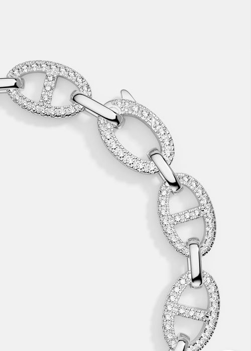 apm monaco bratara, noua model Chaîne Maille Marine