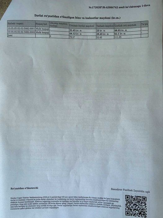 Продается участок