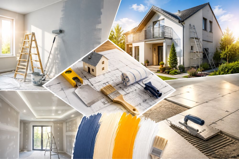 Reparții interioare exterioare zugrăveli