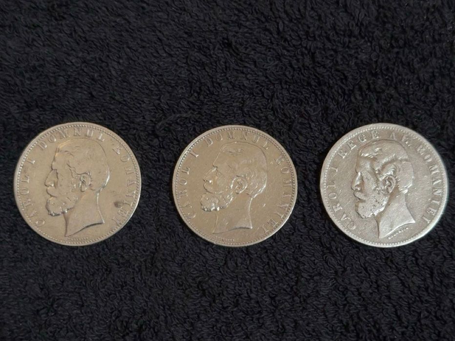 Monede Carol I de agrint