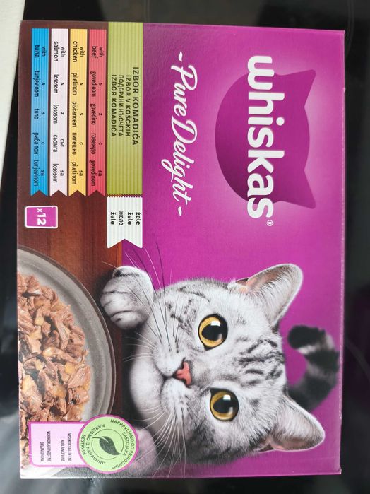 Котешка храна Whiskas Pure Delight