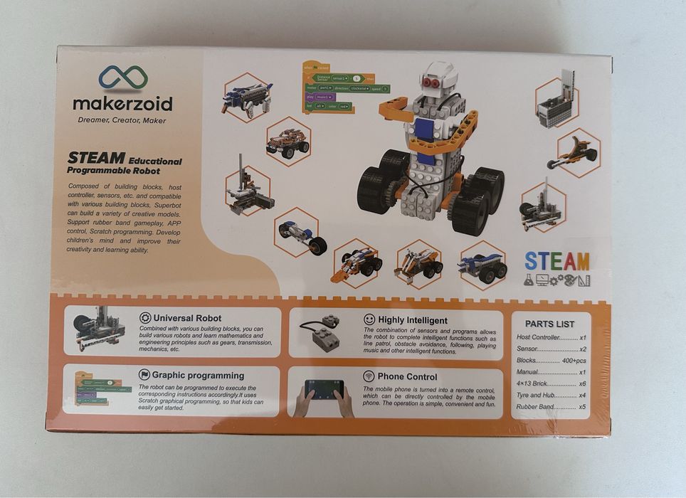 Робототехнический конструктор Makerzoid Superbot