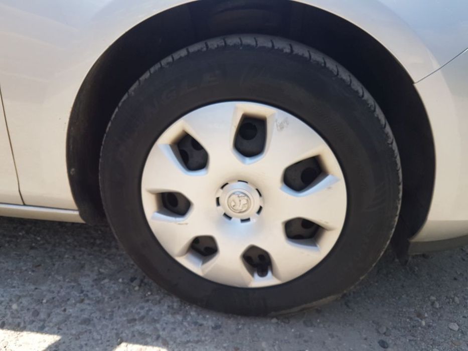 Set 4 Jante Tabla cu Capace Opel Astra J 2009 - 2015 R16