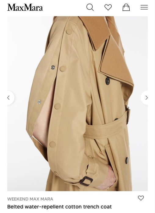 новый тренч Max Mara (оригинал!)