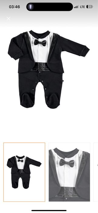 Смокинг для новорожденного