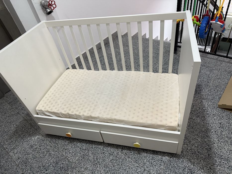 Бебешко креватче с матрак 100/60