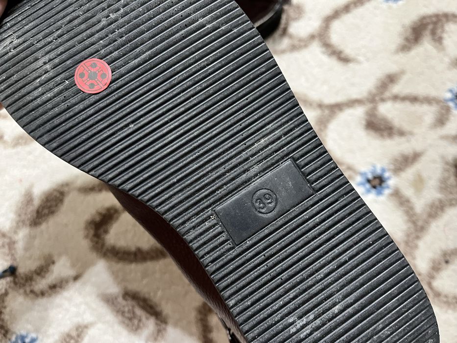 Женая обувь. Бордовые полубатинки.  Осень весна.