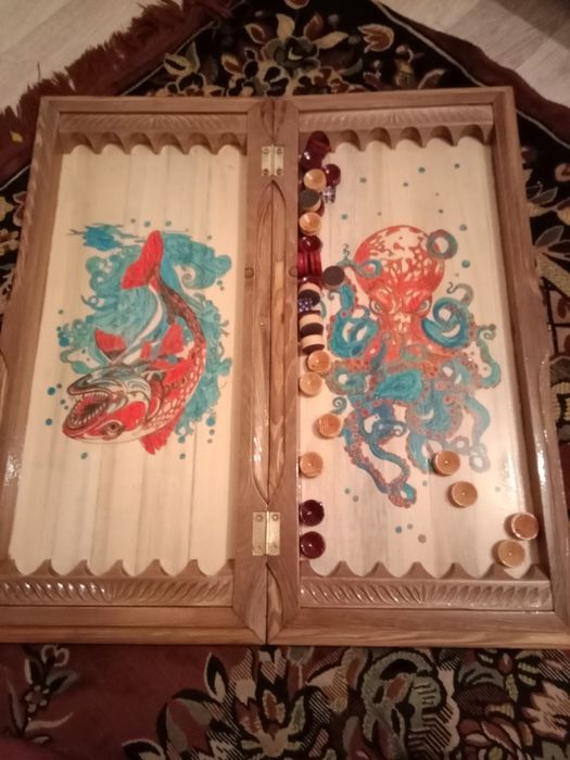 Нарды ручной работы