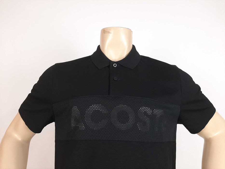 Lacoste Super Light Mesh - Оригинална мъжка тениска с яка р-р L