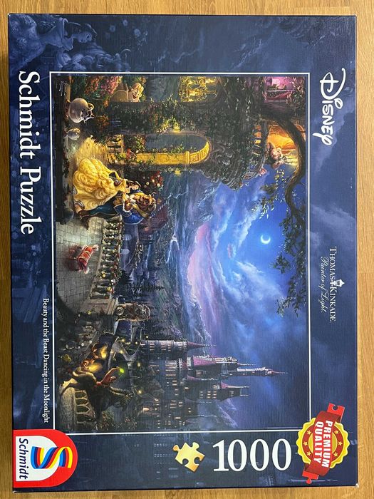 Set 4 puzzle-uri 1000 piese, complete – 100 lei