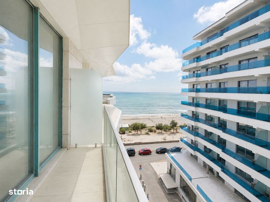 Apartament cu vedere la mare in imobil futurist pe plaja — fotografia 3