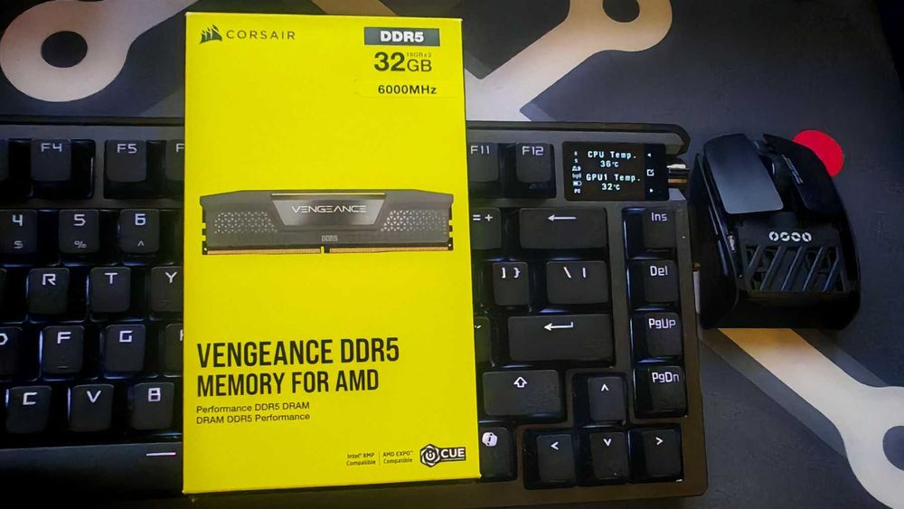 Рам памет Corsair Vengeance 32GB (2x16GB) DDR5 6000MHz
