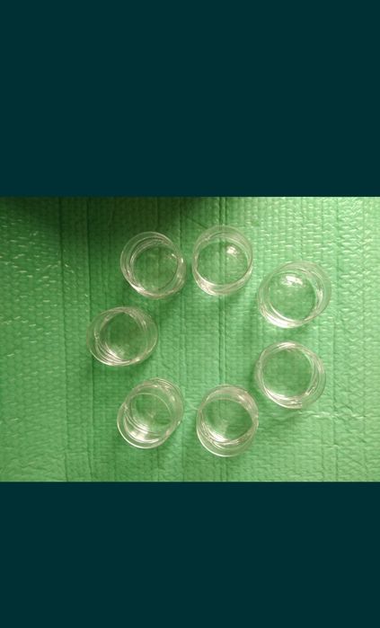 Set de pahare 6 + 1 de rezervări noi în cutie