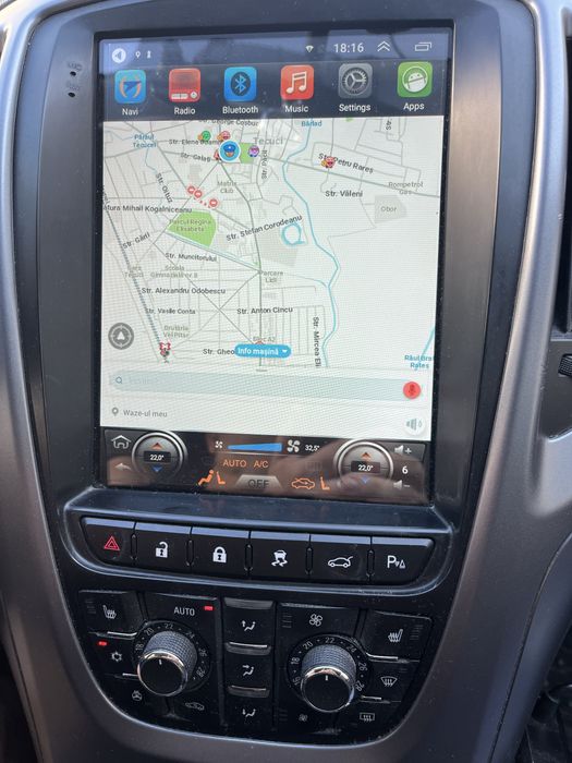 Navigatie dedicata cu Android tip tesla Opel Astra J 2009-2018