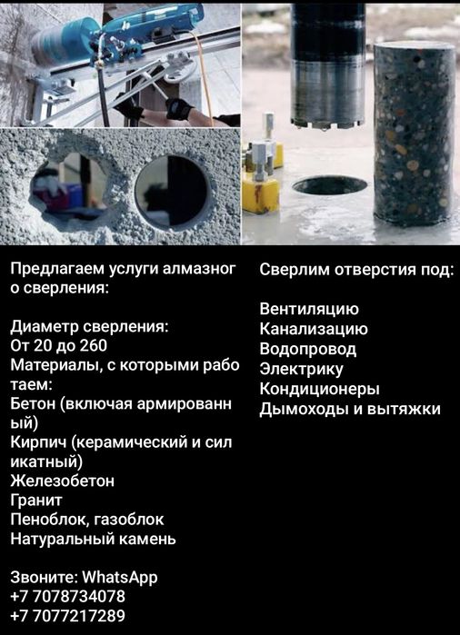 Алмазное сверление