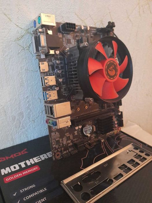 Продам материнскую плату H510 + кулер в подарок