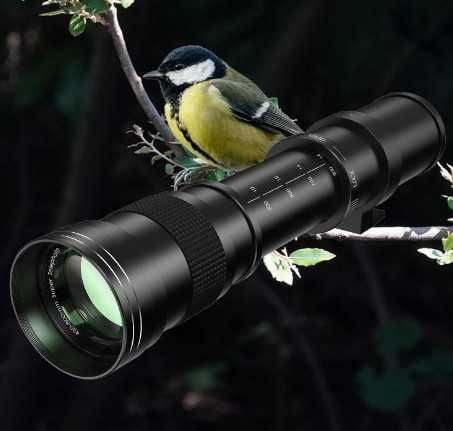 BENOISON 420-800 мм F8.3-16 супер телеобектив с вариометър