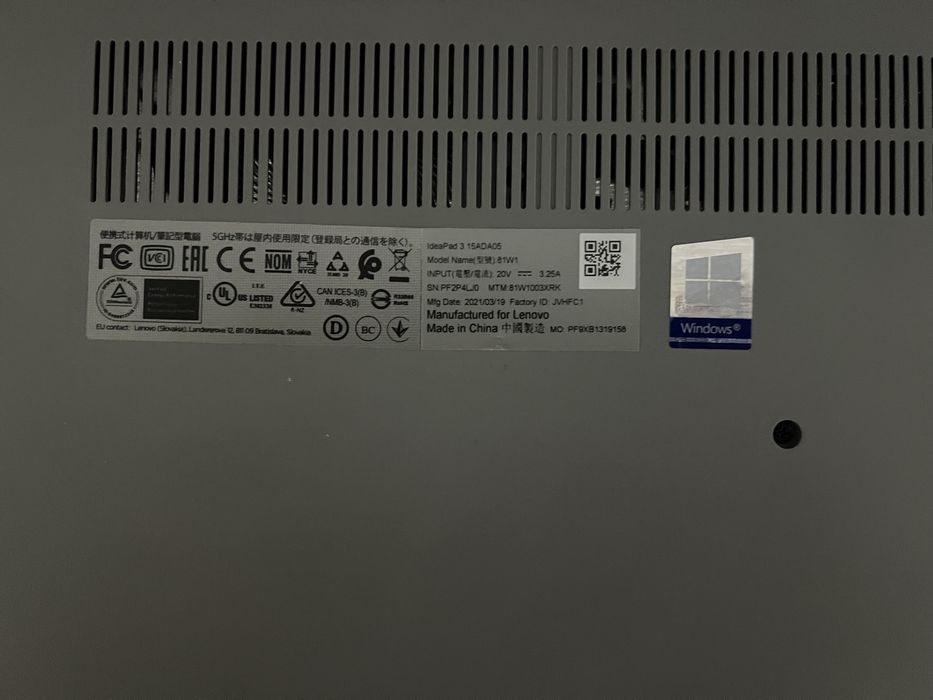 Ноутбук Lenovo IdeaPad 3