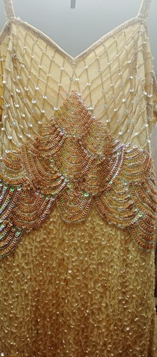 Продается индийское вечернее платье ручной работы