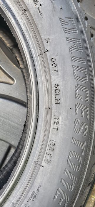 2 anvelope 215 55 17 bridgestone turanza t001 2021 6,7mm