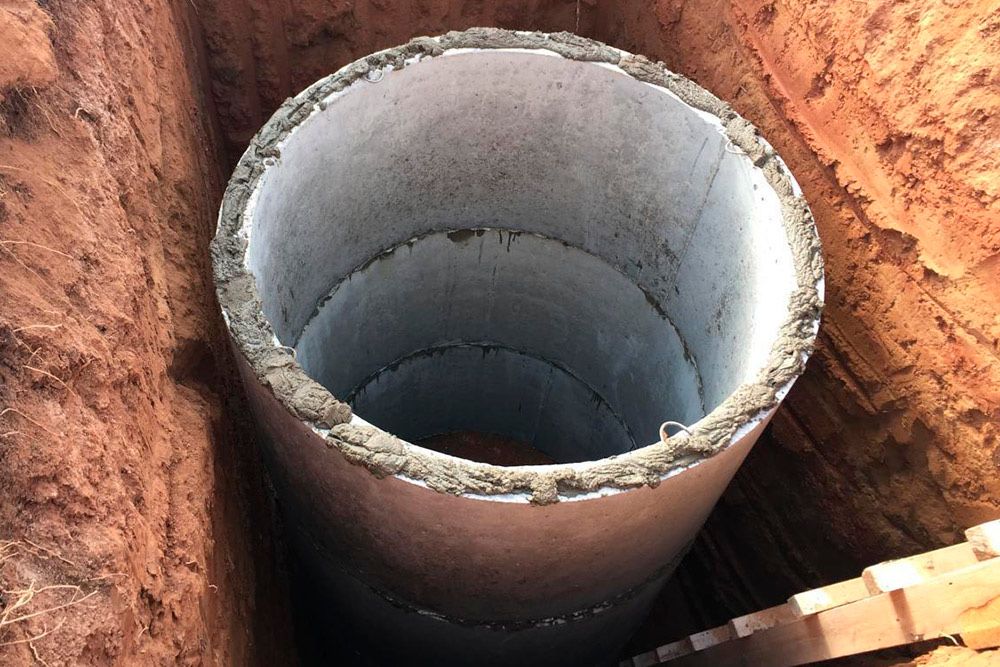 септик туалет қазамыз эксковатр погрузчик