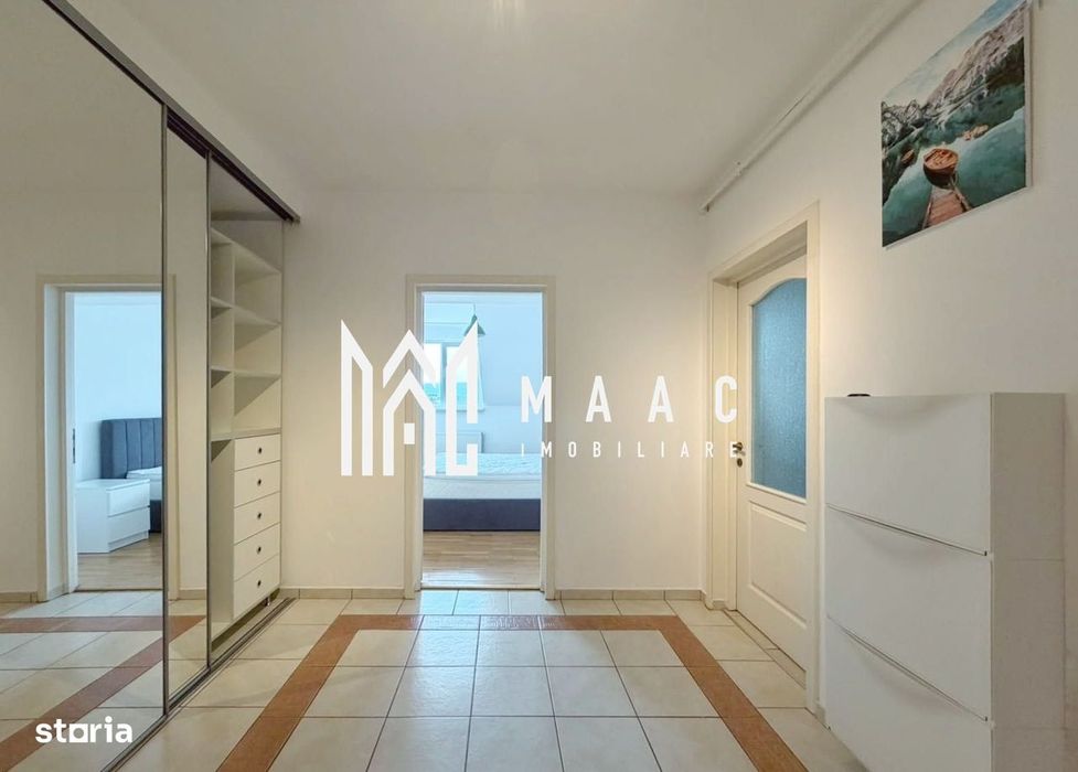 Apartament 2 camere de închiriat | Ștrand, Sibiu | 64 mp