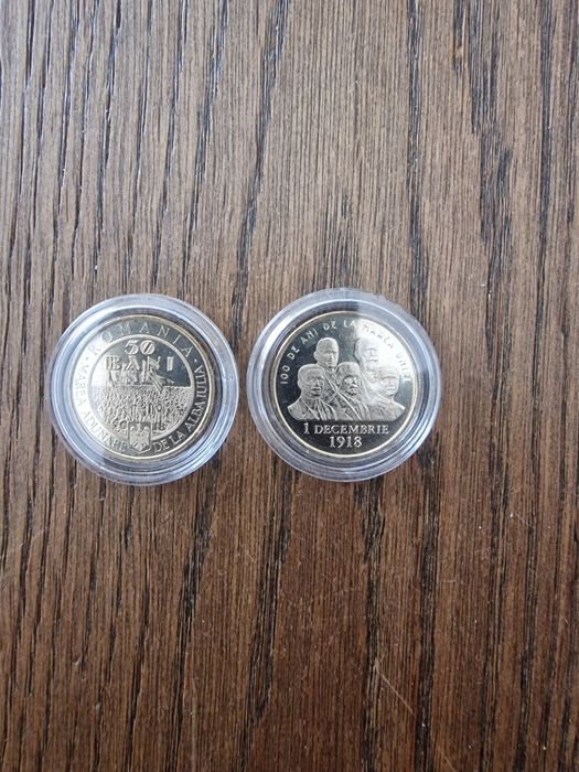 Monedă Colecție 50 Bani 2018 - 100 Ani de la Marea Unire