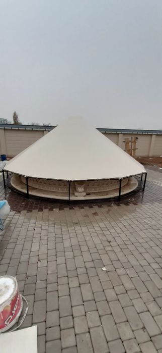 Тент соя сетка урнатиш навес ёпиш бассейн обшивка