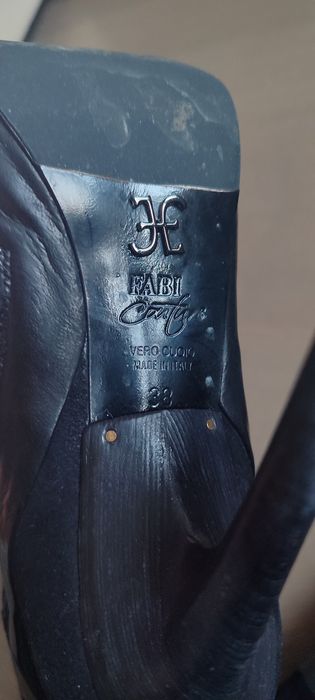 FABI leather boots