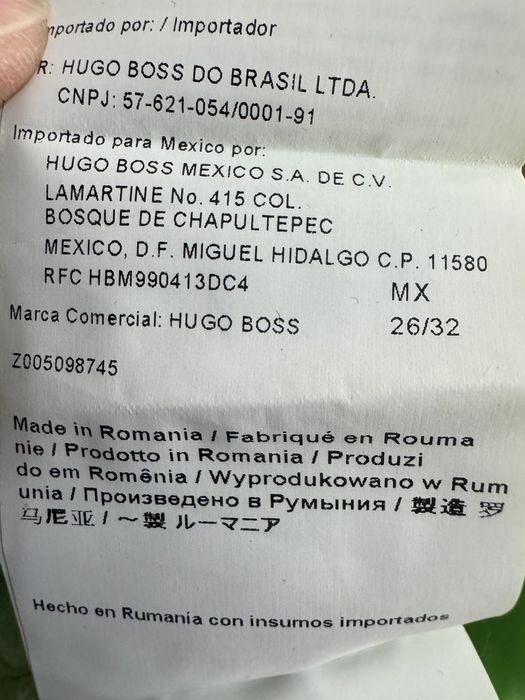 Мъжка риза HUGO  BOSS