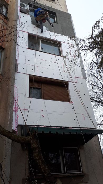 Izolatie (termoizolație) cu alpinism utilitari