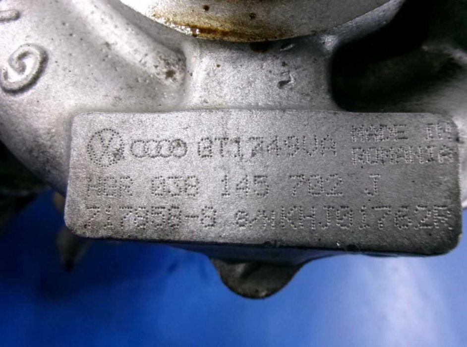 Turbina Audi A4 2.0 TDI cod turbina 038145702J