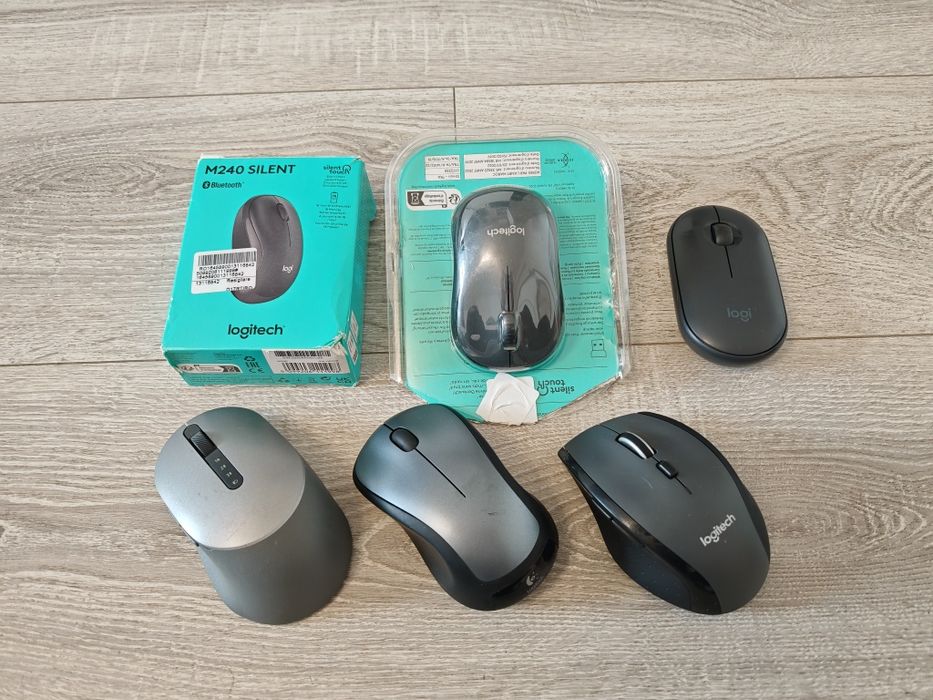 Mouse Logitech si Dell cu Bluetooth sau receiver