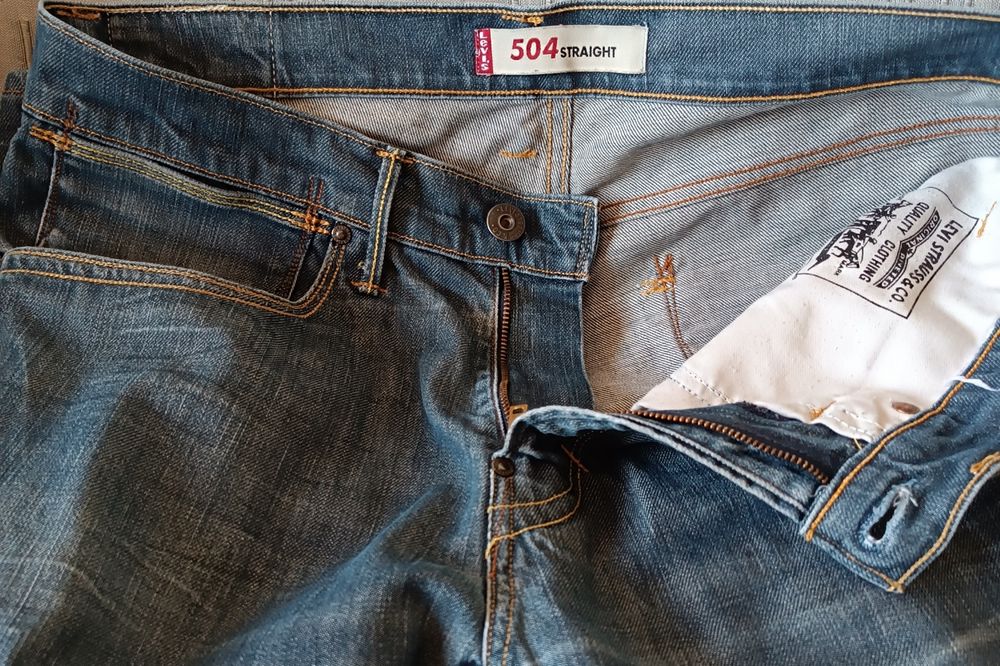 Jack and Jones и Levi's 504 оригинални мъжки дънки