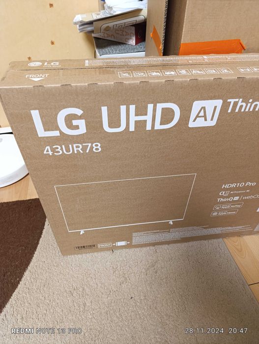 LG 43 инча смарт