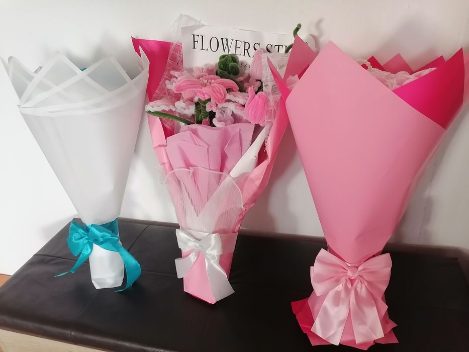 Букет от вечни рози