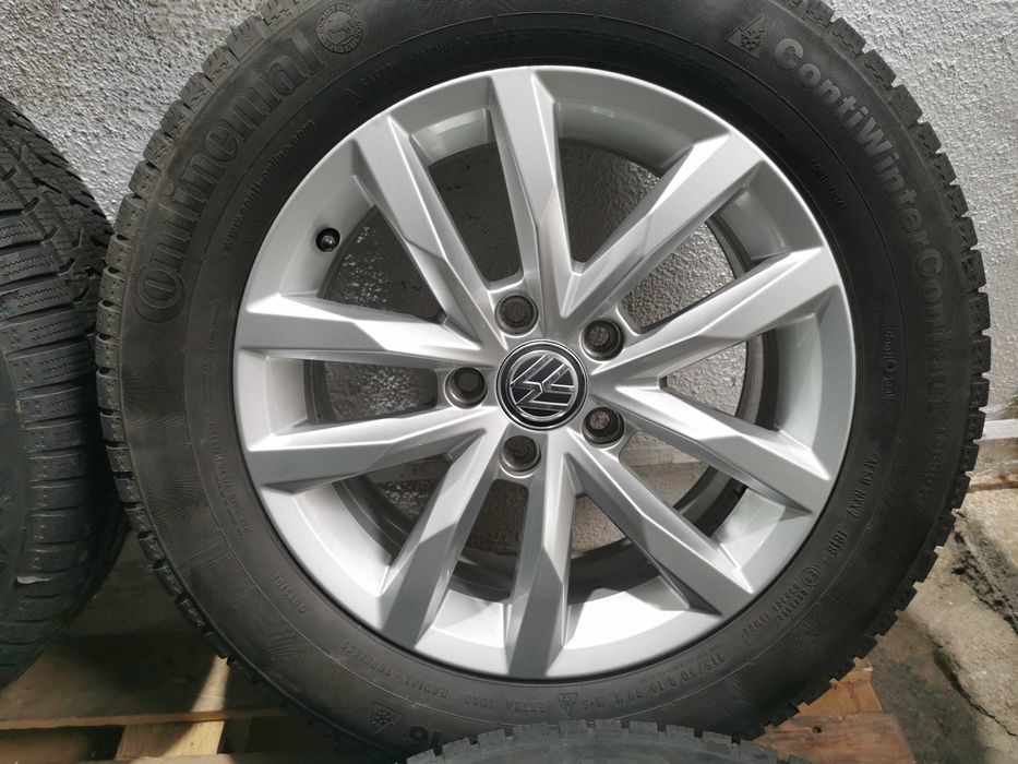 Jante Originale Vw Passat B8  R 16 cu anvelope de iarna