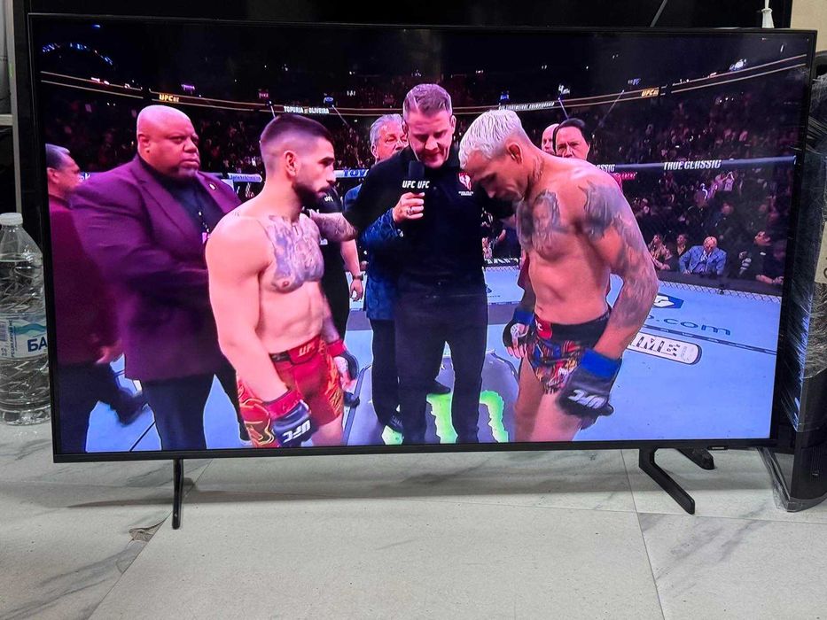 Смарт телевизор Samsung - 43Q60C, 43'', QLED, 4K, черен